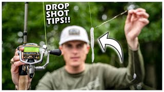 DROP SHOT Tips For EVERYONE (Bass Fishing Tips) screenshot 3