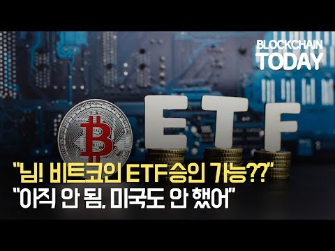 &quot;님! 비트코인 ETF승인 가능??&quot; &quot;아직 안 됨, 미국도 안 했어&quot;