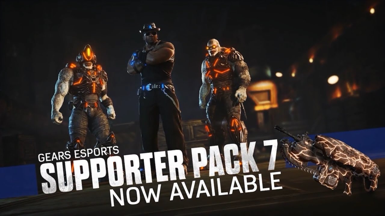 GEARS OF WAR 4 Esports Supporter Pack 7 YouTube