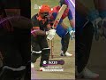 The stumps are shattered! What a delivery under pressure.The batter has to walk back.