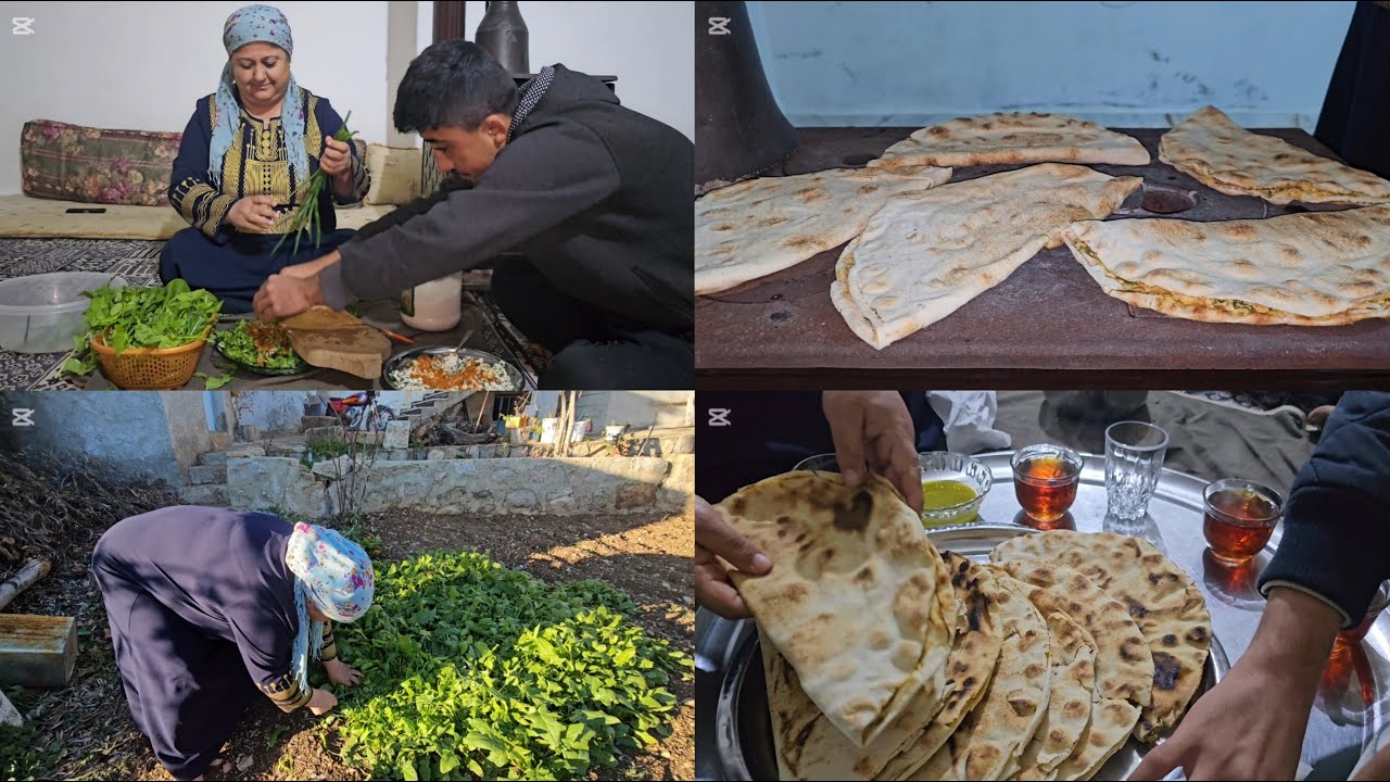 أكلة اليوم سندويشات سبانخ و دوبيركي تبعونا لاخير