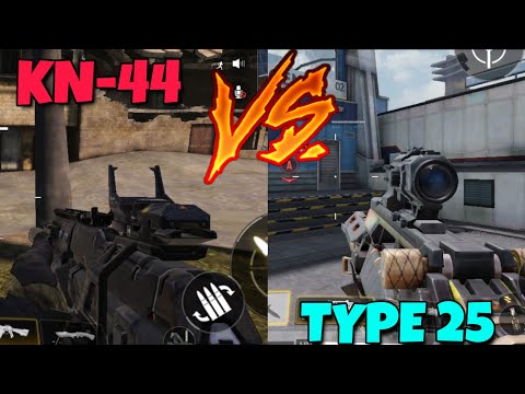 BEST Assault Rifle in COD Mobile | KN-44 VS Type 25