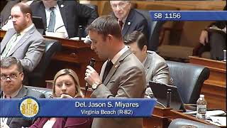 VA Delegate Jason Miyares on SB 1156