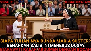VIRAL‼️APA SALIB BENAR MENEBUS DOSA SUSTER? ANAK KECIL TANYA YESUS KE BIARAWATI GEREJA TERKEJUT