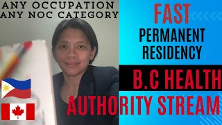 WHAT IS B.C PROVINCIAL NOMINEE PROGRAM-HEALTH AUTHORITY STREAM| RAD-TECH/HEALTHCARE PATHWAY|