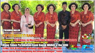 Download lagu LIVE TAYUB MALAM GURDO BANYUBANG NYI WANTIKA,MBARSIH,YAHYA,HENIK,FITRI &KATRIMAH~CIPTO NGESTI RAHAYU