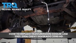 How to Replace Transmission Cooler to Radiator Line 1998-2007 Chevy Silverado
