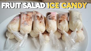 5 PESOS?! FRUIT SALAD ICE CANDY PANG NEGOSYO | Precy Meteor