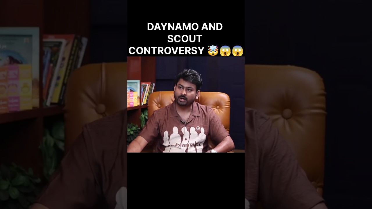 DYNAMO ABOUT SCOUT VS DAYNAMO CONTROVERSY 🤯🤯