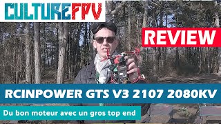 Rcinpower GTS V3 2107 2080kV, du bon moteur avec un gros top end