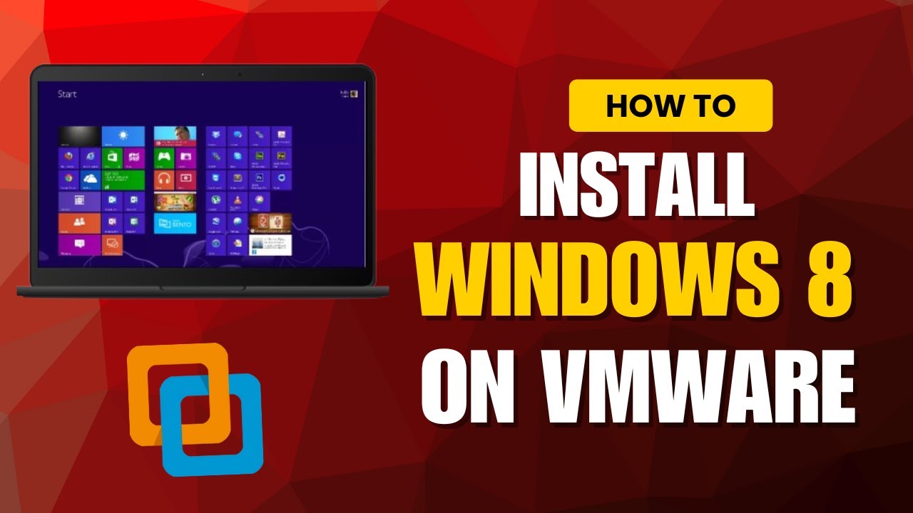 How to install windows 8 on Vmware workstation - YouTube