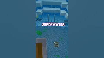 Minecraft Underwater Base #minecraft #minecraftmemes #minecraftshorts #minecraftbuilding