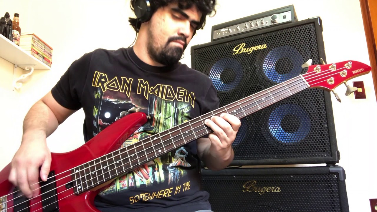 The Evil That Men Do - Bass Cover