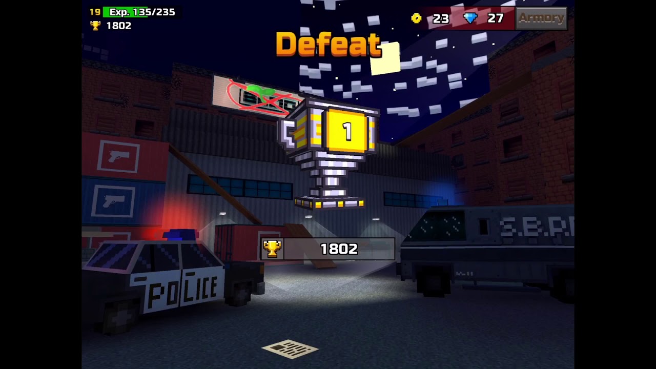 Pixel Gun 3D Team Fight Gameplay