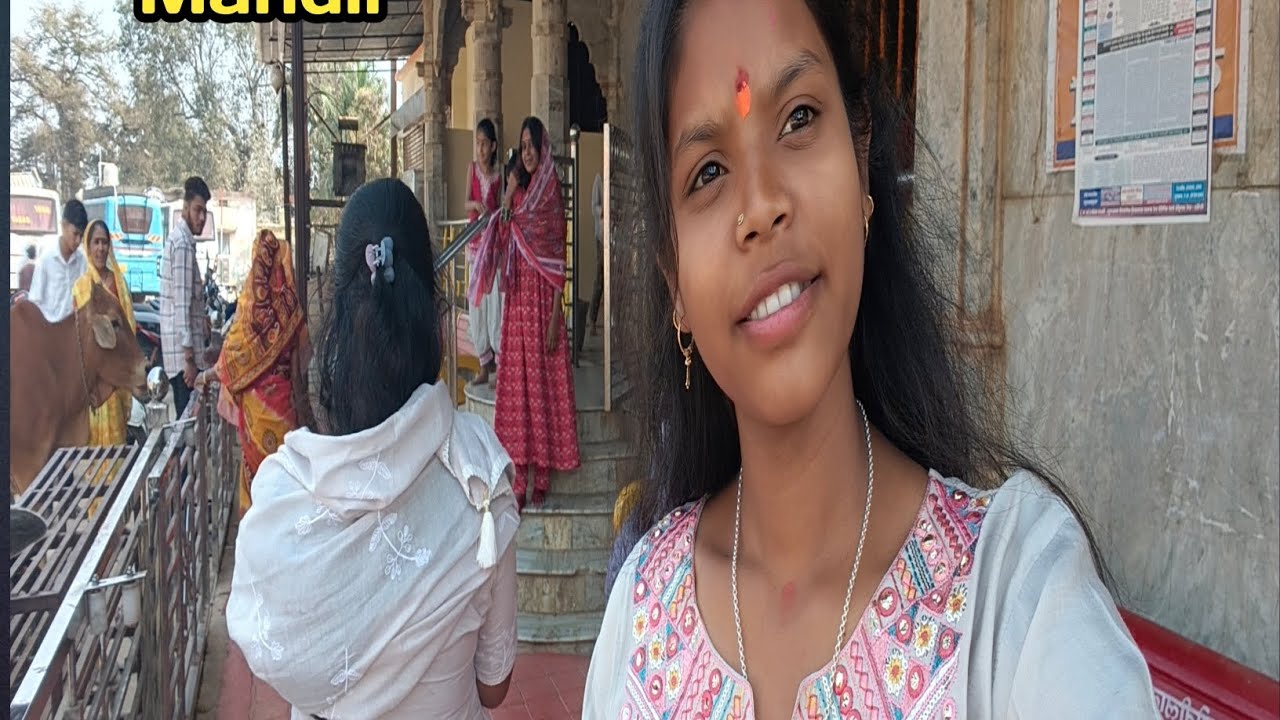 Aaj gaye the Mandir 🌸🙇 