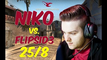 NiKo |mousesports| POV 1440p@60fps | 25/8 vs. FlipSid3 | de_mirage