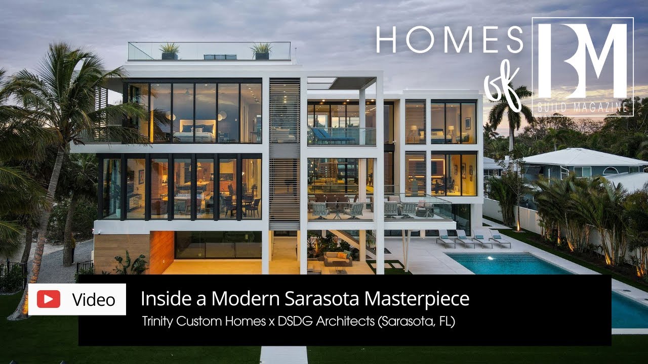 Inside a Modern Sarasota Masterpiece: Trinity Custom Homes x DSDG Architects | Homes of BUILD