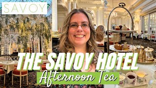 The Savoy Hotel Afternoon Tea | Inside The Savoy Hotel | Celebrating MY BIRTHDAY with my Sister