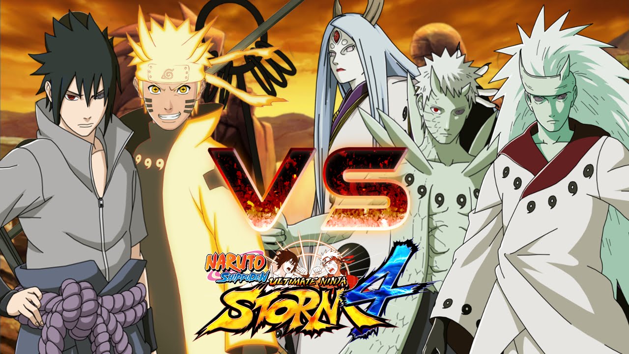 Naruto Storm 4 Rikudou Narutorinne Sharingan Sasuke Vs Obitorikudou Madarakaguya