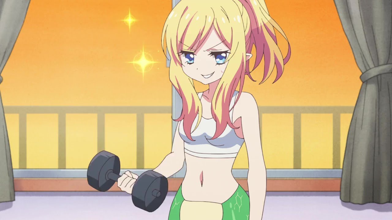 Jashin-chan Training Arc - Jashin-chan Dropkick X Episode 12 - YouTube