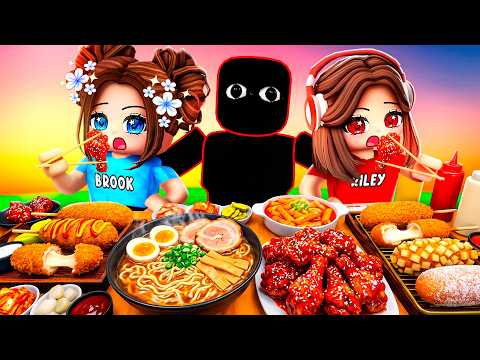 This ROBLOX MUKBANG GAME Is HAUNTED..