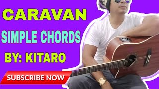 Caravan #shortvedio#simplechords#totoangelomixvlog# by:kitaro