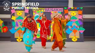 Baisakhi Celebration 2025 | Springfield Public school Ambala - No 1 Boarding school In India