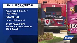 Palm Tran offers discounted summer youth passes for students