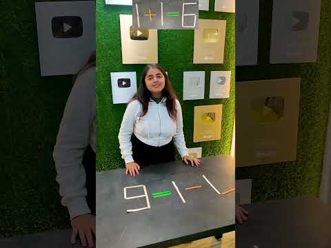 Fix Matchstick puzzle 1 + 1 = 6 | Can you do it ?