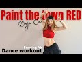 Beginner 3min doja cat paint the town red burn belly fat gained during holiday ria dance workout