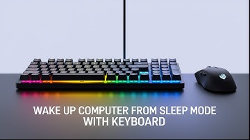 How to Wake Up Your Computer from Sleep Mode with a Keyboard!