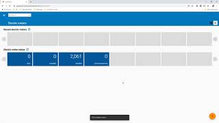 Import electric meters from billing system in OpenPoint Web