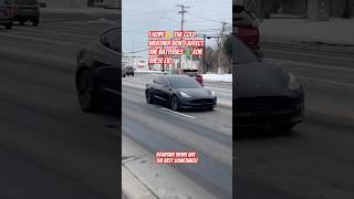 #subscribe #automobile #driving #tesla #winter #ev #roadconditions #roadside #views #goodvibes