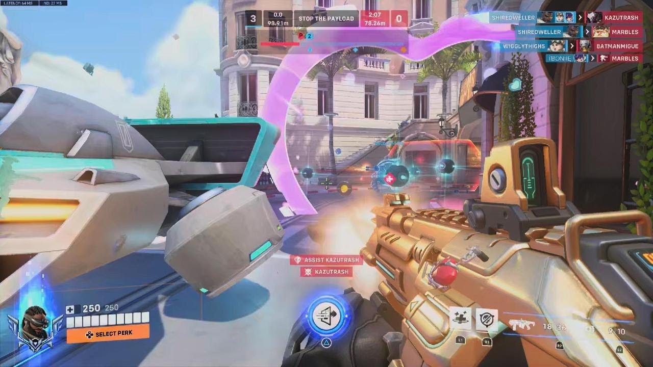 Overwatch 2 Competitive 11K Dmg DPS Baptiste Gameplay (Season 16)