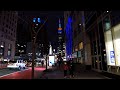 New York City Nighttime Walk, Midtown Manhattan【4K】