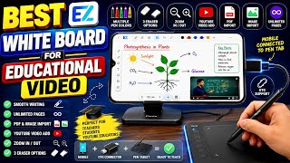 Best Whiteboard App for Educational Videos | Mobile + Pen Tablet Teaching Setup (2026) screenshot 4