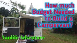 DIY campervan Conversion possible Expenditure || How much budget to convert a Campervan?