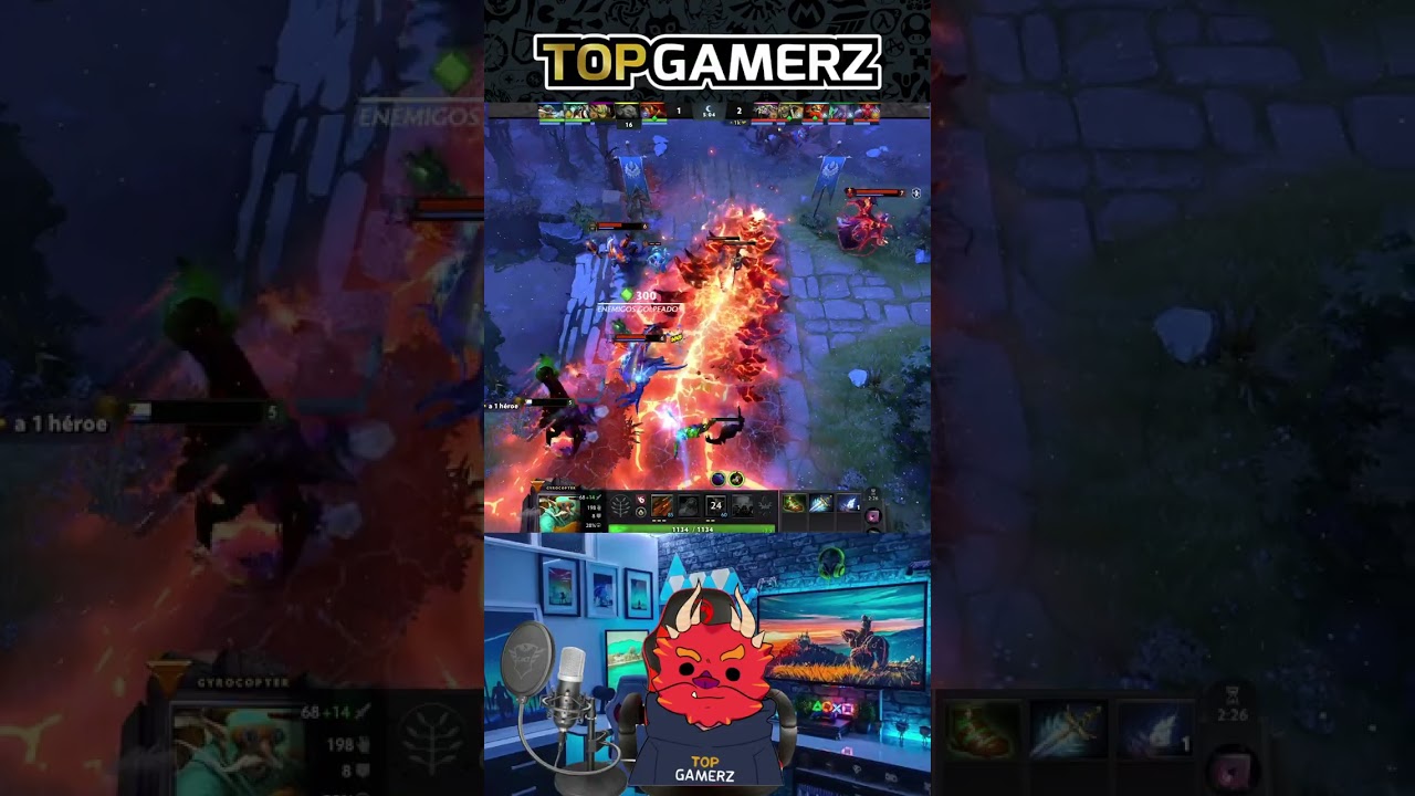 El gank triple que nadie vio venir en la niebla 😈 