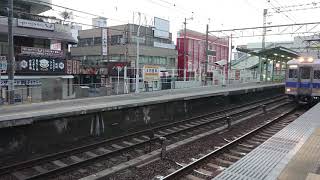 南海高野線 北野田駅6000系(6001+6911+6909編成)回送通過