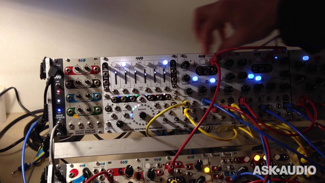 4MS Dual Looping Delay Eurorack Module Overview at Superbooth16