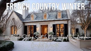 French Country Winter 2026 Home Styling Soft Whites, Aged Wood, and Candlelit Warmth screenshot 5