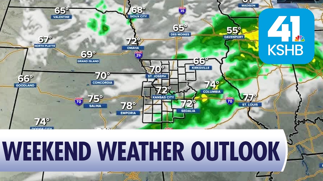 KSHB 41 Weather Blog | Two Systems to Track through the Weekend - YouTube