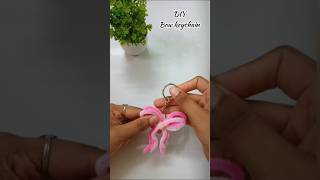 DIY Viral Bow Keychain #diy #shorts #youtubeshorts