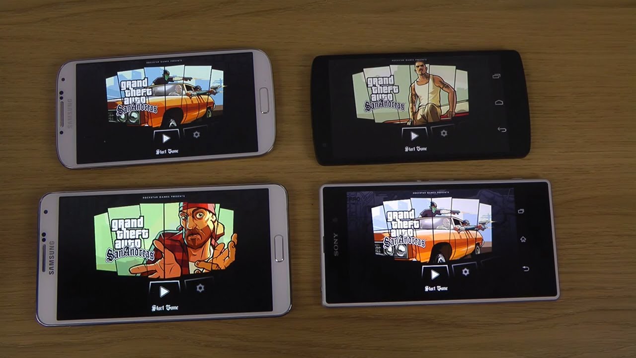 GTA San Andreas Android Fail Samsung Galaxy S4, Samsung ...