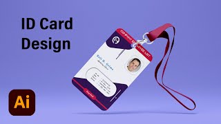 Id Card Design In Adobe Illustrator Id Card Graphio Codex