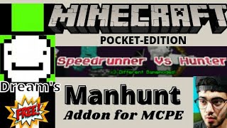 Download Manhunt Mod for MCPE Free!!|Speedrunner V/S Hunter screenshot 1
