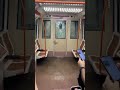 Water rushes into Spanish subway carriage