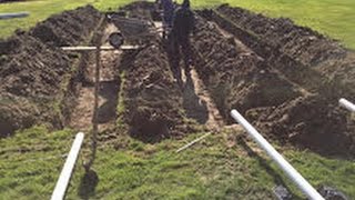 Install Septic System in Leach Field With PVC Pipe - by INFILTRATOR