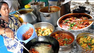 Famous Non Veg Street Foods, Jothi Akka Kadai - Karthiks View
