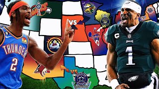 BIG 4 IMPERIALISM!! Which State Has The Best Sports Teams??